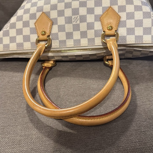 LOUIS VUITTON Damier AZUR MM SALEYA Tote Bag - Picture 8 of 12